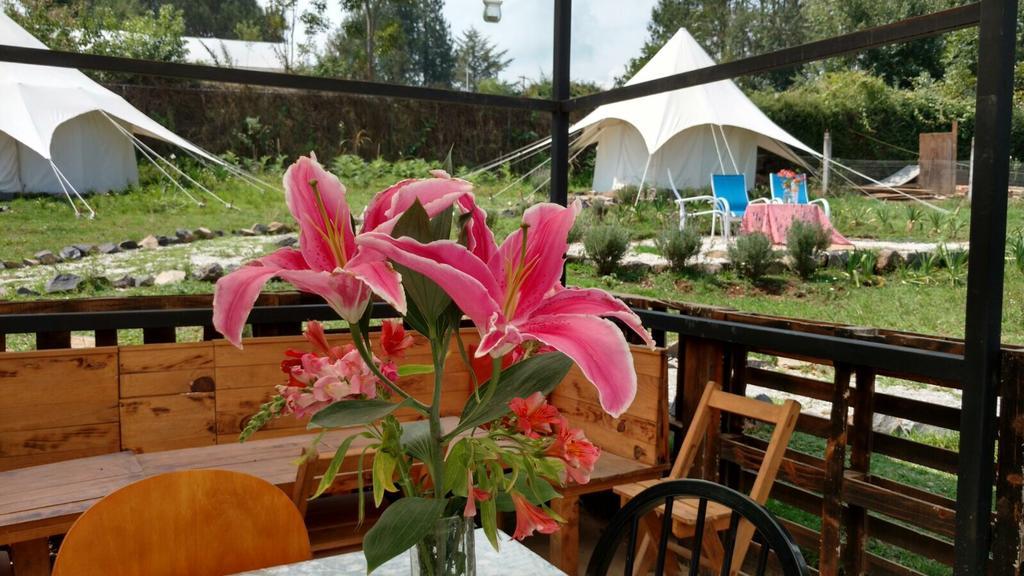 מלון ואלה דה בראבו Acatitlan Glamping מראה חיצוני תמונה