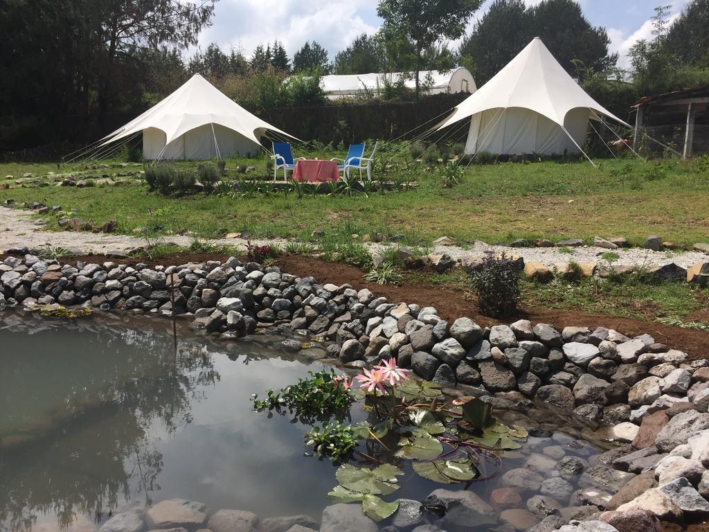 מלון ואלה דה בראבו Acatitlan Glamping מראה חיצוני תמונה